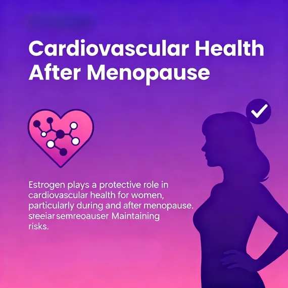 Infographic: Cardiovascular Health After Menopause