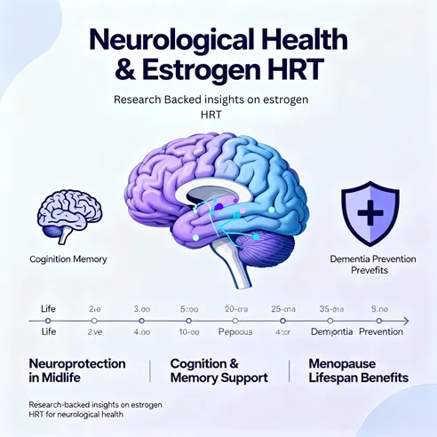 Infographic: Neurological Health & Estrogen HRT